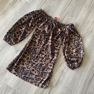 Off the shoulder dress